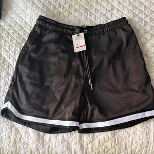 Men's Black Athletic Shorts